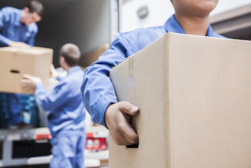 Local movers handling furniture transport near Customhouse