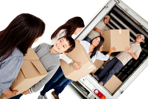 Secure Man With Van Customhouse payment area with trusted checkout options