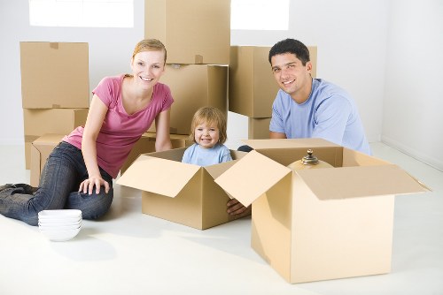 Removal van service in Customhouse for local house and flat moves