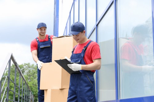Furniture pick-up service for a home in Customhouse