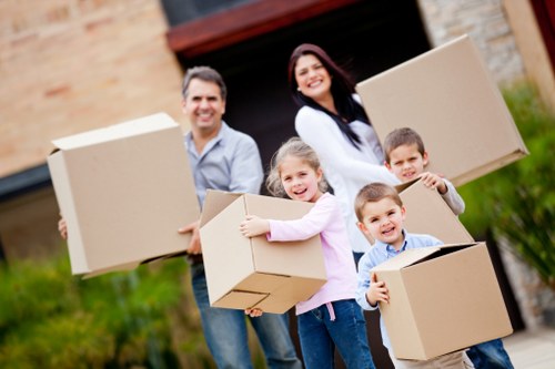 Local team collecting bulky furniture in Customhouse