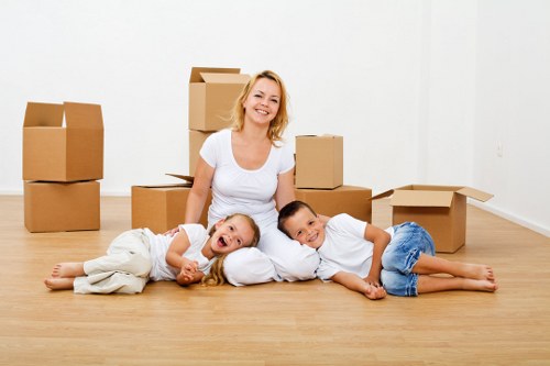 Customhouse moving service with van for local collections and deliveries